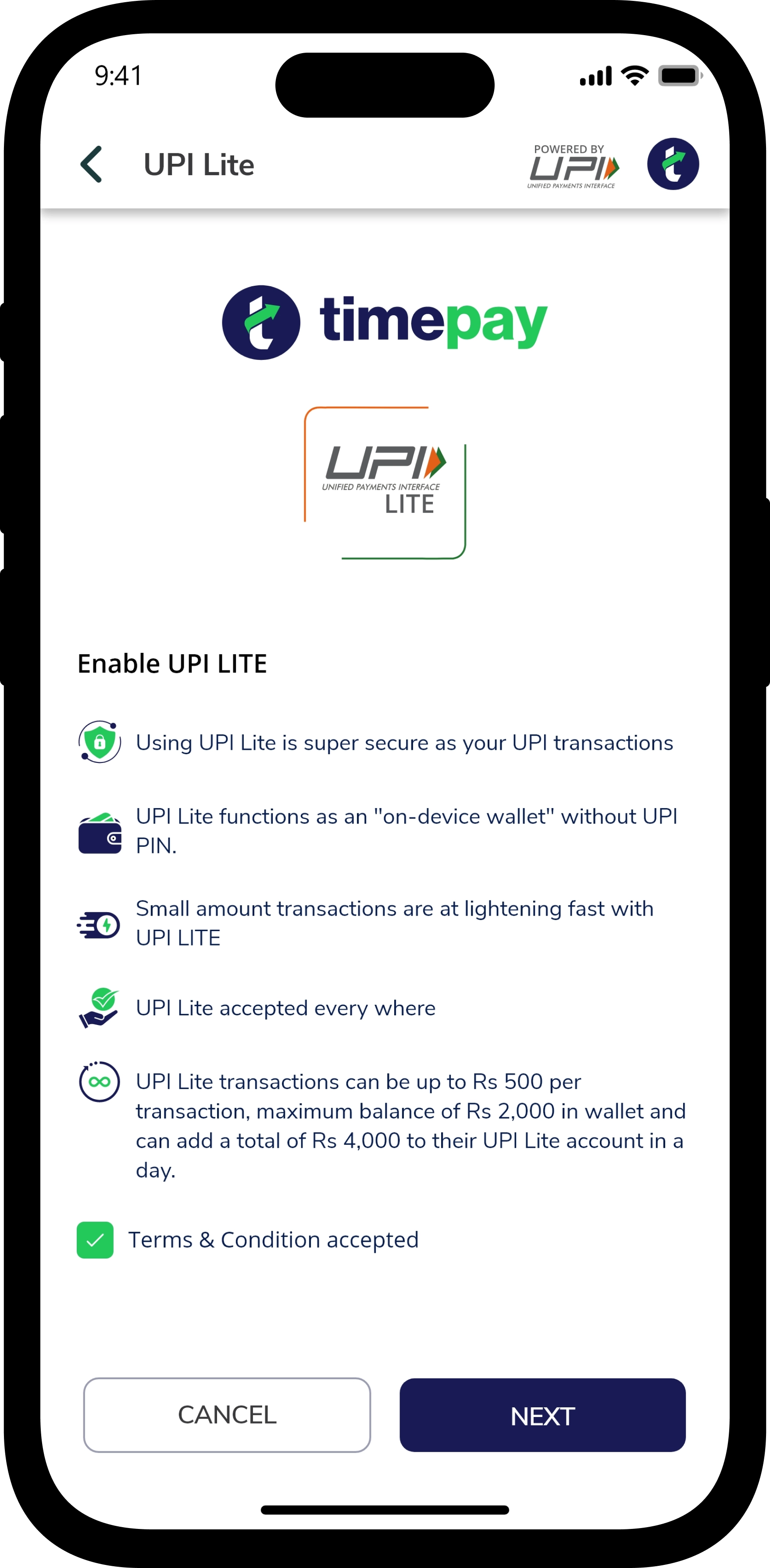 UPI Setup